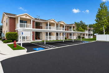 Jordan river apartments covered parking